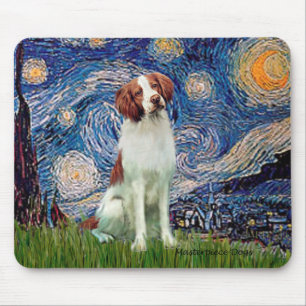 Brittany Spaniel 3 - Stjärnkväll Musmatta