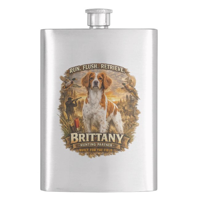 Brittany Spaniel Fickplunta (Framsidan)