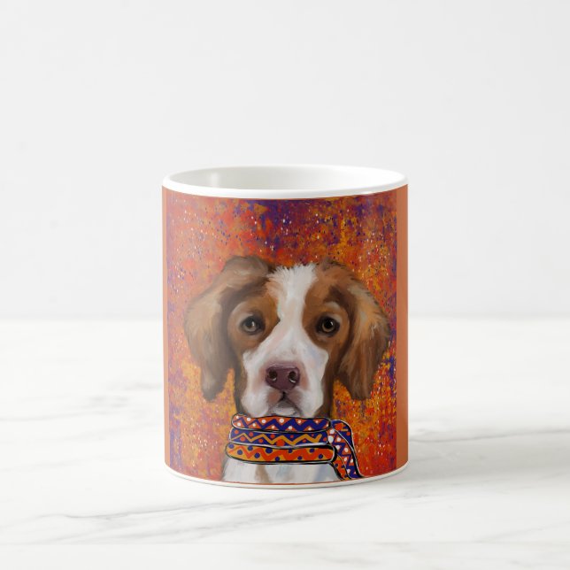 Brittany Spaniel         Kaffemugg (Center)