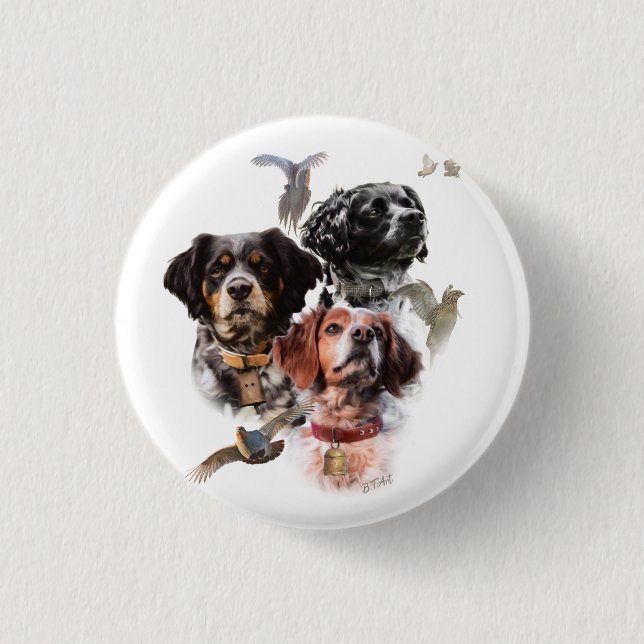 Brittany Spaniel Knapp (Framsida)