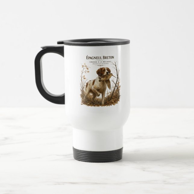 Brittany Spaniel – Måsjakts Konst Resemugg (Vänster)
