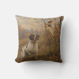 Brittany Spaniel – Morkulla jakt konst Kudde