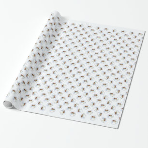 Brittany Spaniel Noel Presentpapper