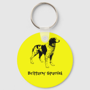 Brittany Spaniel Nyckelring