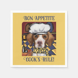Brittany Spaniel Pappersservett