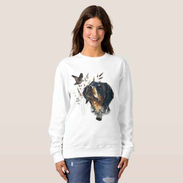 Brittany Spaniel  T Shirt (Hel framsida)