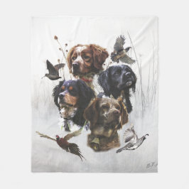 Brittany Spaniels, Fågeljaktssäsong Fleecefilt