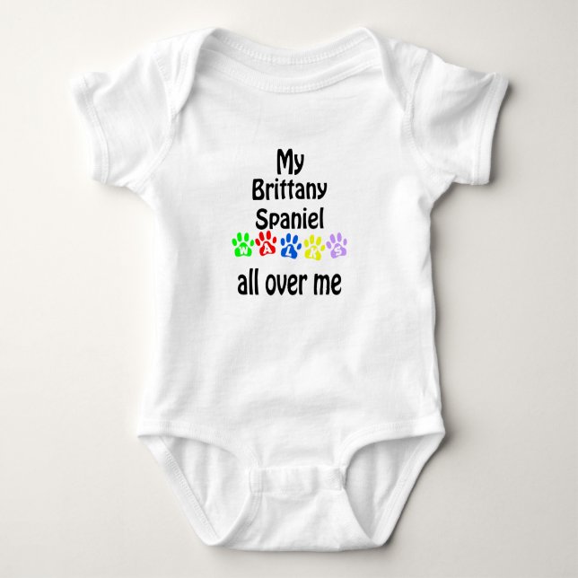 Brittany Walks Design T-shirt (Framsida)