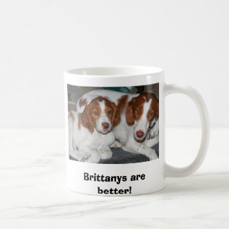 Brittanys är bättre! kaffemugg