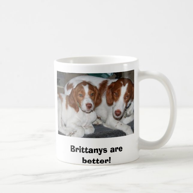 Brittanys är bättre! kaffemugg (Höger)