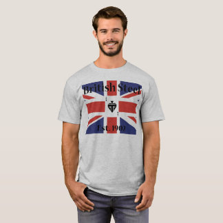 Britten stålsätter motorcykelskjortan t shirt