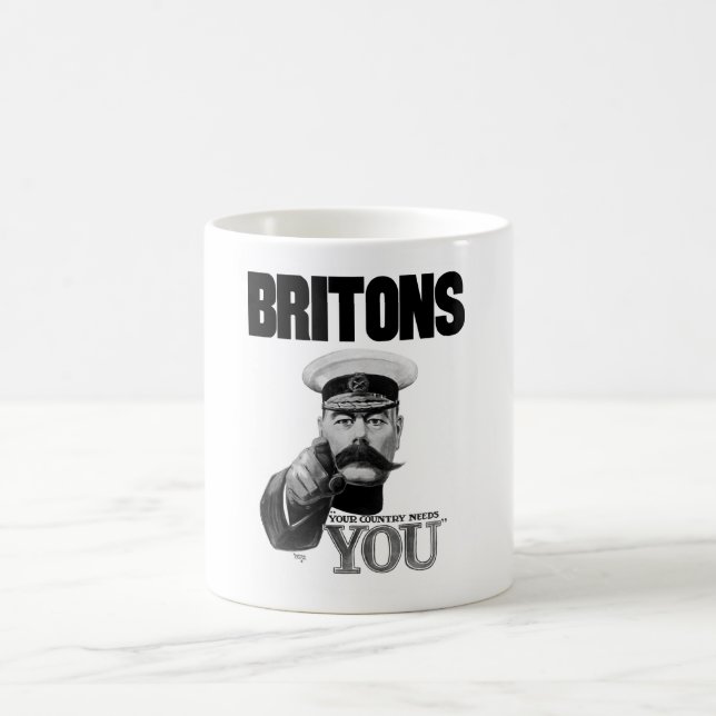 Britter ditt land behöver dig - Lord Kitchener Kaffemugg (Center)