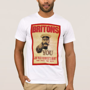 Britter: Gå med ditt land armé! Tee