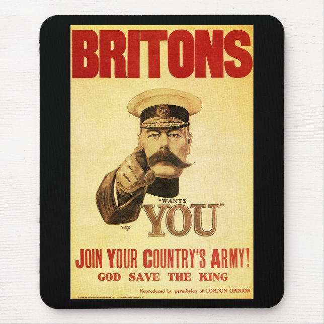 Britter önskar dig, Lordkitchener Musmatta (Framsidan)