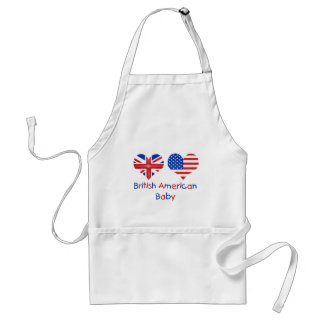 Brittisk amerikanbaby förkläde
