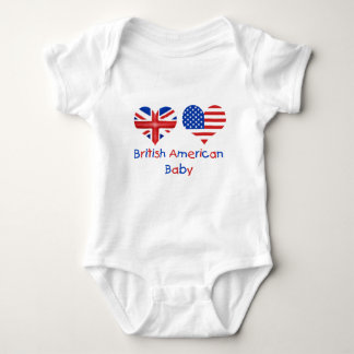 Brittisk amerikanbaby t shirt