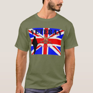 Brittisk arméveteranT-tröja Tee Shirt
