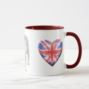 Brittisk bulldogg mugg