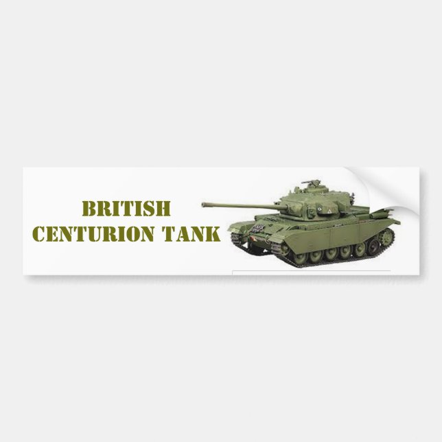 BRITTISK CENTURIONTANK BILDEKAL (Framsidan)
