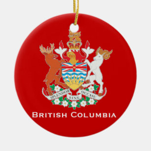 Brittisk Columbia* julprydnad Julgransprydnad Keramik