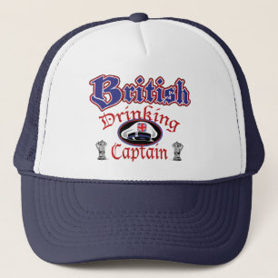 Brittisk dricka Cptn hatt Keps