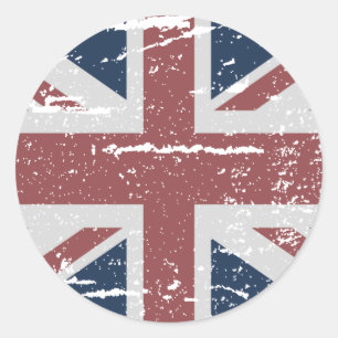 BRITTISK FACKLIG JACK RUNT KLISTERMÄRKE