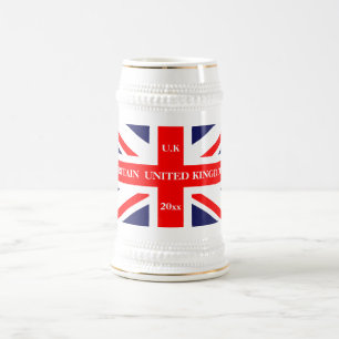 Brittisk facklig jackBritannien London flagga Sejdel