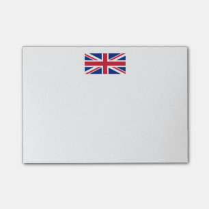 Brittisk facklig jackflagga för UK Post-it Block