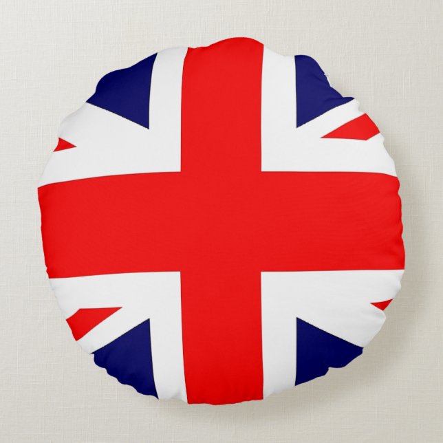 Brittisk facklig jackflaggadekorativ kudde (Baksidan)