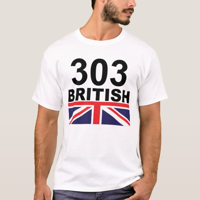 Brittisk färg 303 tröja (Framsida)