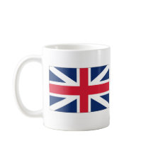 Brittisk flagg God Save The King Tekoppar / Kaffem