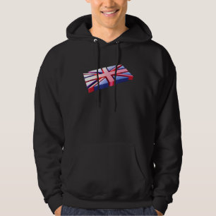 Brittisk flagga England Storbritannien Union Jack Hoodie