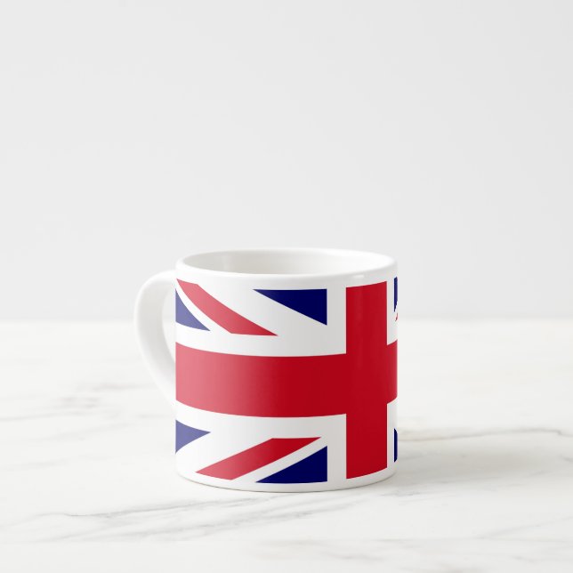 Brittisk flagga espressomugg (Framsida vänster)