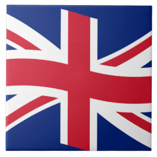 Brittisk flagga kakelplatta
