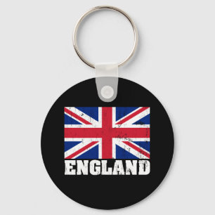 Brittisk flagga Keychain för facklig jack Nyckelring