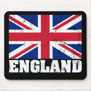 Brittisk flagga Mousepad för facklig jack Musmatta