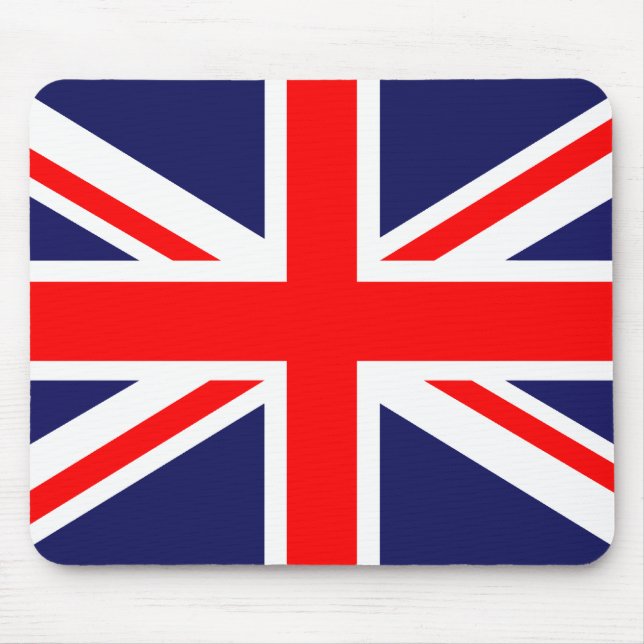 Brittisk flagga musmatta (Framsidan)