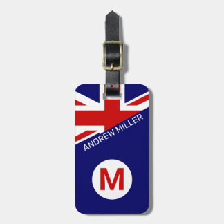 Brittisk Flagga Personlig, modernt resgods Bagagebricka