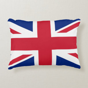 Brittisk flagga prydnadskudde