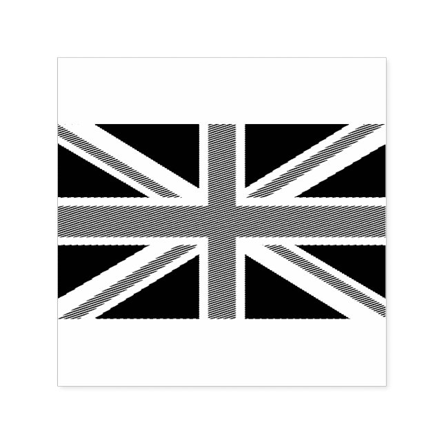 Brittisk flagga självfärgande stämpel (Design)