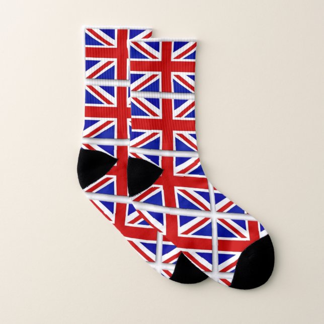 Brittisk flagga strumpor (Par)