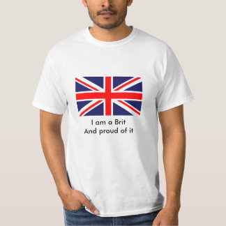 Brittisk flagga T Tee Shirt