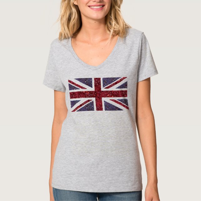 Brittisk flagga tee (Framsida)