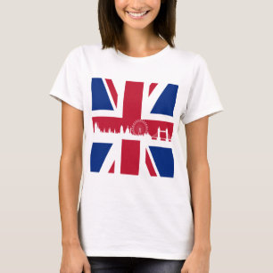 Brittisk flagga tee shirt