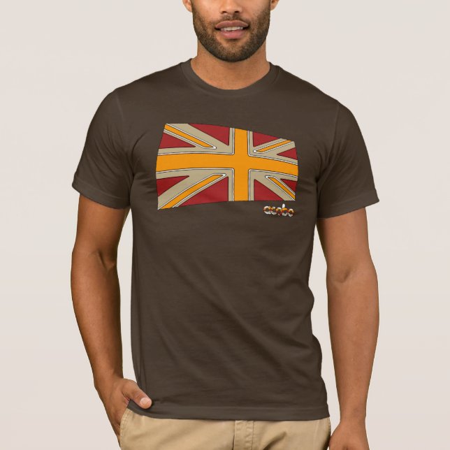 Brittisk flagga tee shirt (Framsida)