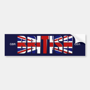 Brittisk flagga United Kingdom England Wales Bildekal