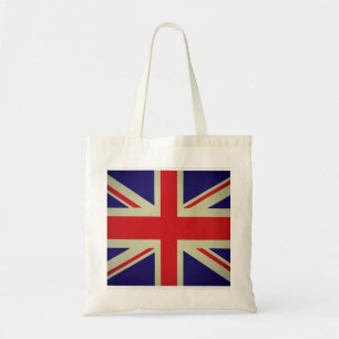 Brittisk flaggadesign tygkasse