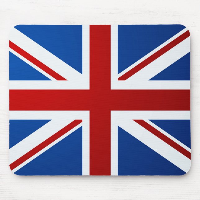 Brittisk flaggamousepad musmatta (Framsidan)