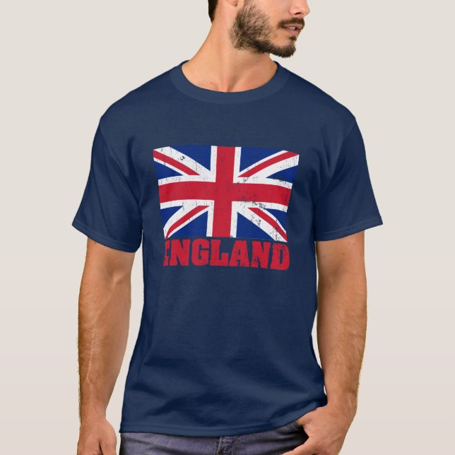 Brittisk flaggaT-tröja för facklig jack Tee Shirt (Framsida)