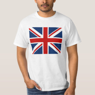 Brittisk flaggaT-tröja Tee Shirt